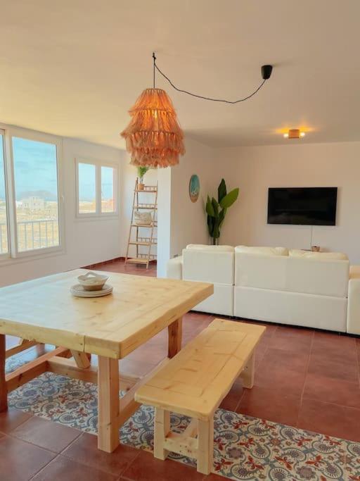 Apartamento Casa Bamboo Corralejo, Espacioso, Piscina Y Parking 外观 照片