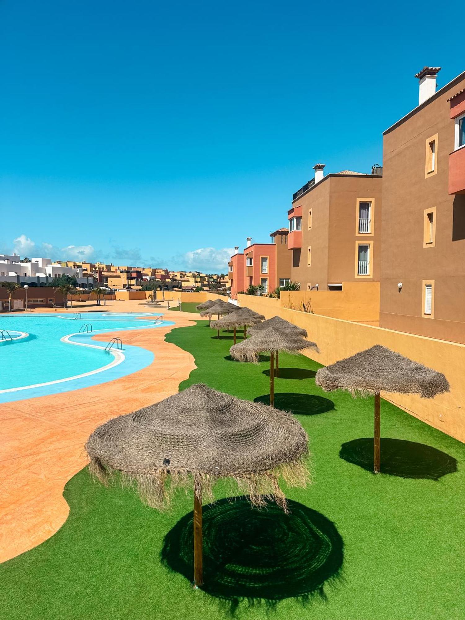 Apartamento Casa Bamboo Corralejo, Espacioso, Piscina Y Parking 外观 照片